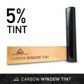 Motoshield Pro Carbon Window Tint Film for Auto, Car, Truck | 5% VLT (36” in x 100’ ft Roll) CAR-36-100-05